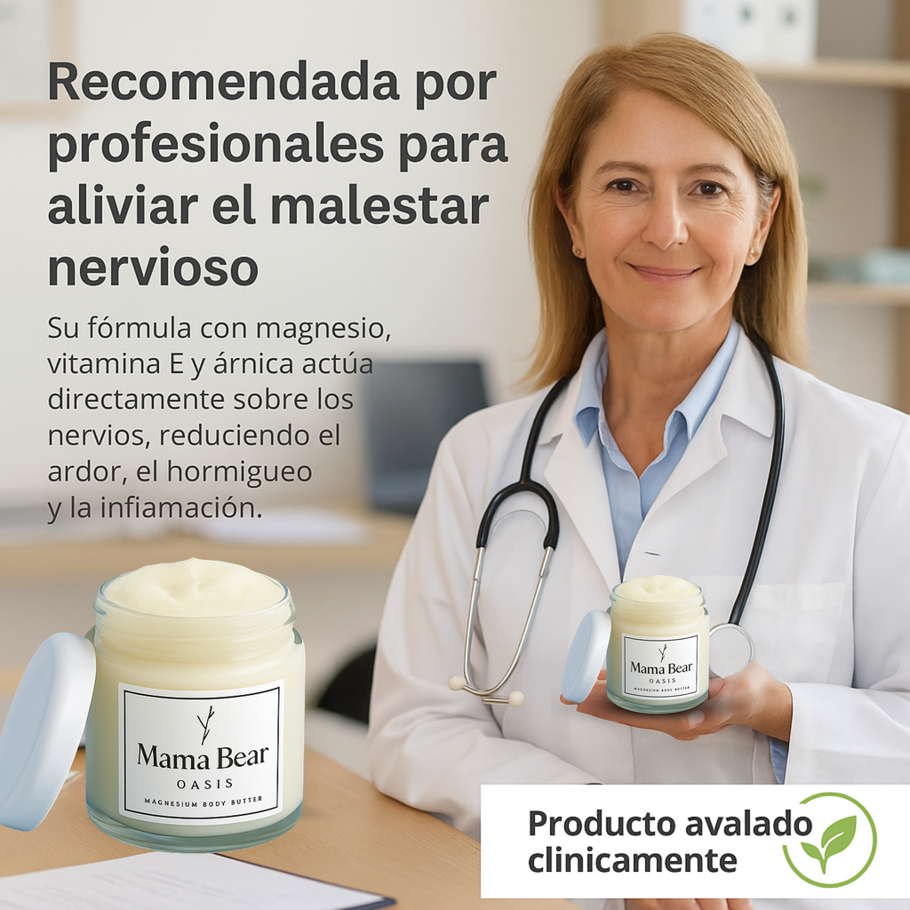 Mama Bear® - Crema Terapéutica para el Ardor y Hormigueo