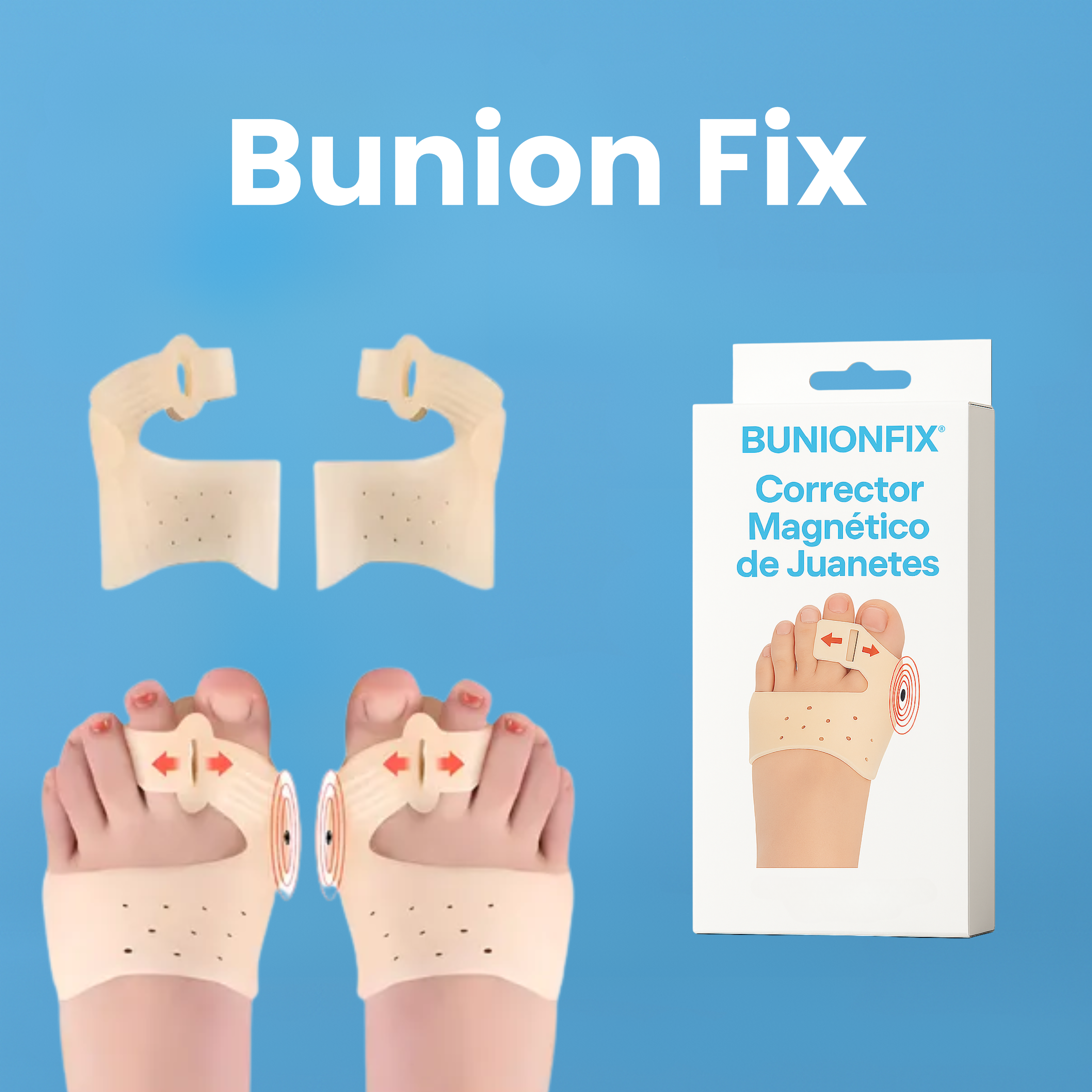 Kit Alivia Juanetes | Tratamiento Ortopédico 24/7